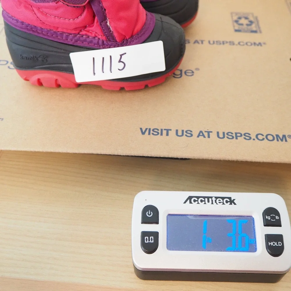 Kamik Snowbug 5 Toddler Girls Boots Sz‎ 5 Made in Canada Fur Lined Insulated - Picture 13 of 13